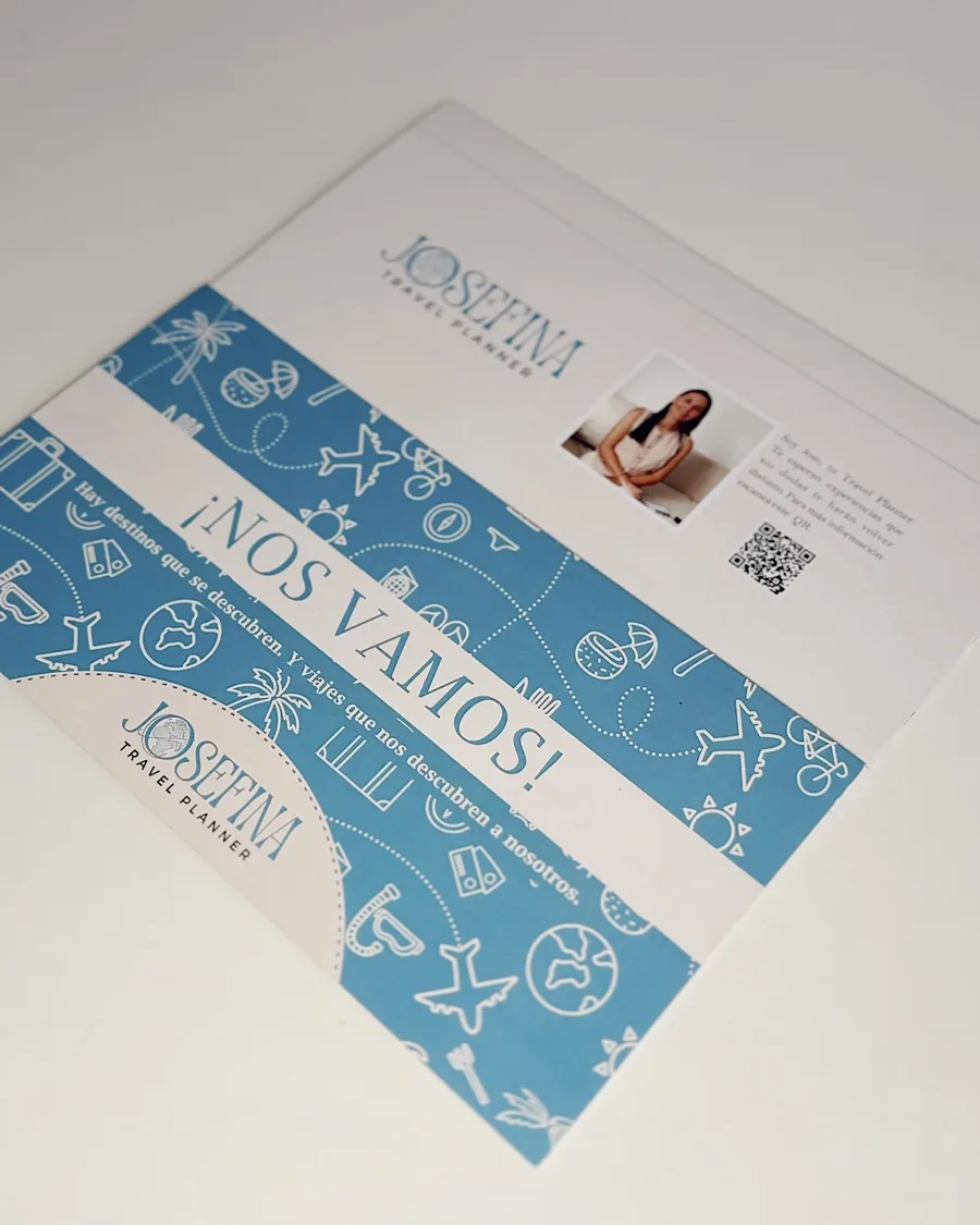 Vouchera personalizada de Josefina Travel Planner